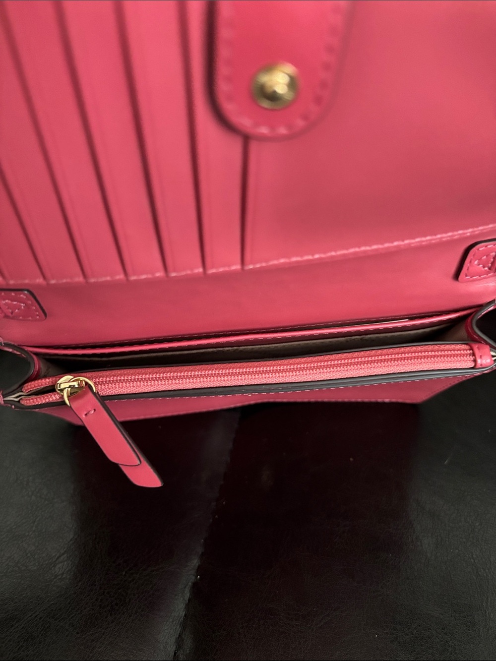 Michael Kors Pink Convertible Crossbody Wallet - Picture 5 of 8